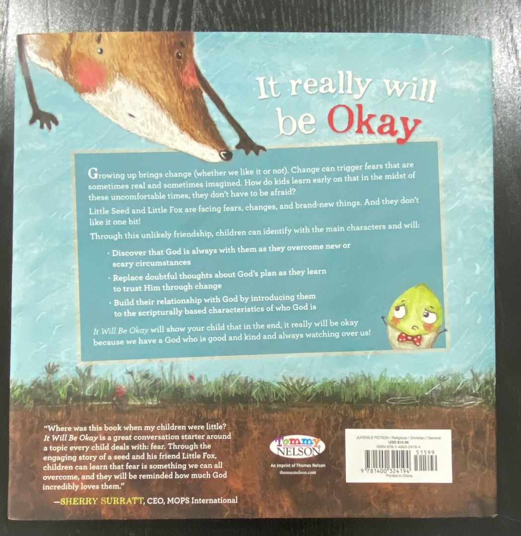 It Will Be Okay Trusting God through fear and change