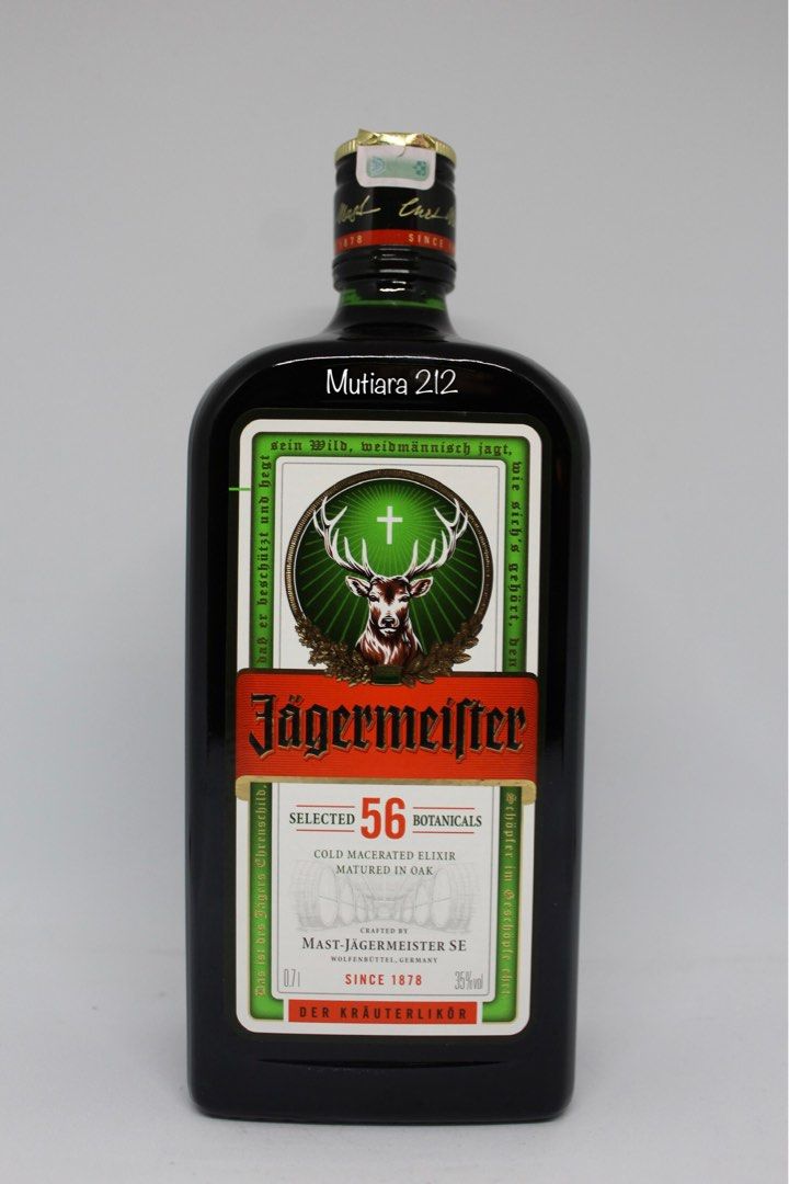 Jagermeister 700ml original 1000, Makanan & Minuman, Minuman Tidak