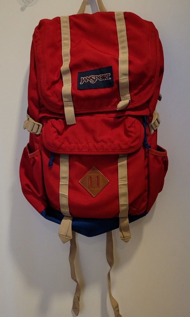 Jansport Javelina Red Backpack, Men's Fashion, Bags, Backpacks on