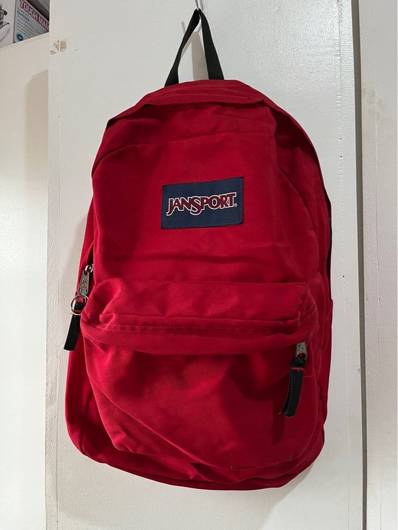 Jansport Classic Red Backpack Men s Fashion Bags Backpacks on