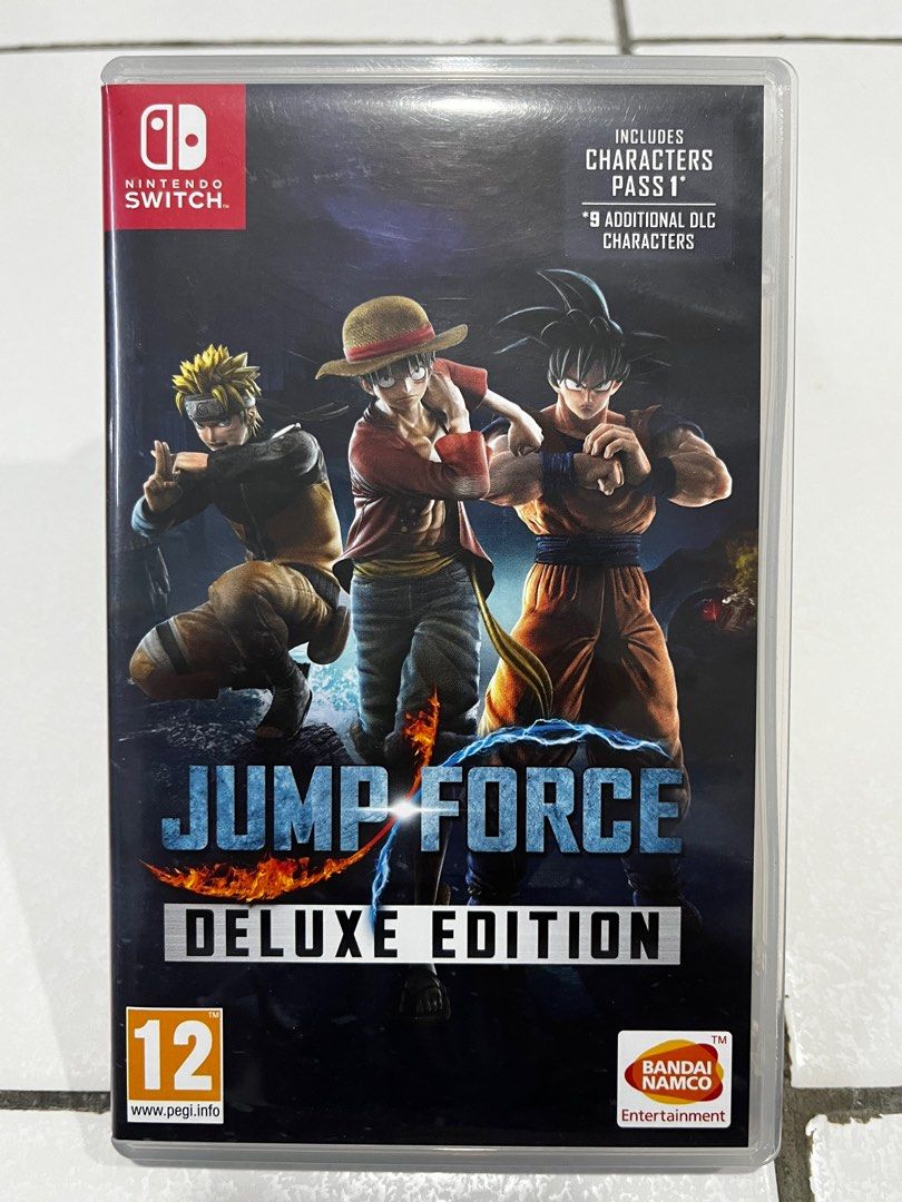 Jump Force Deluxe Edition Nintendo Switch Video Gaming Video