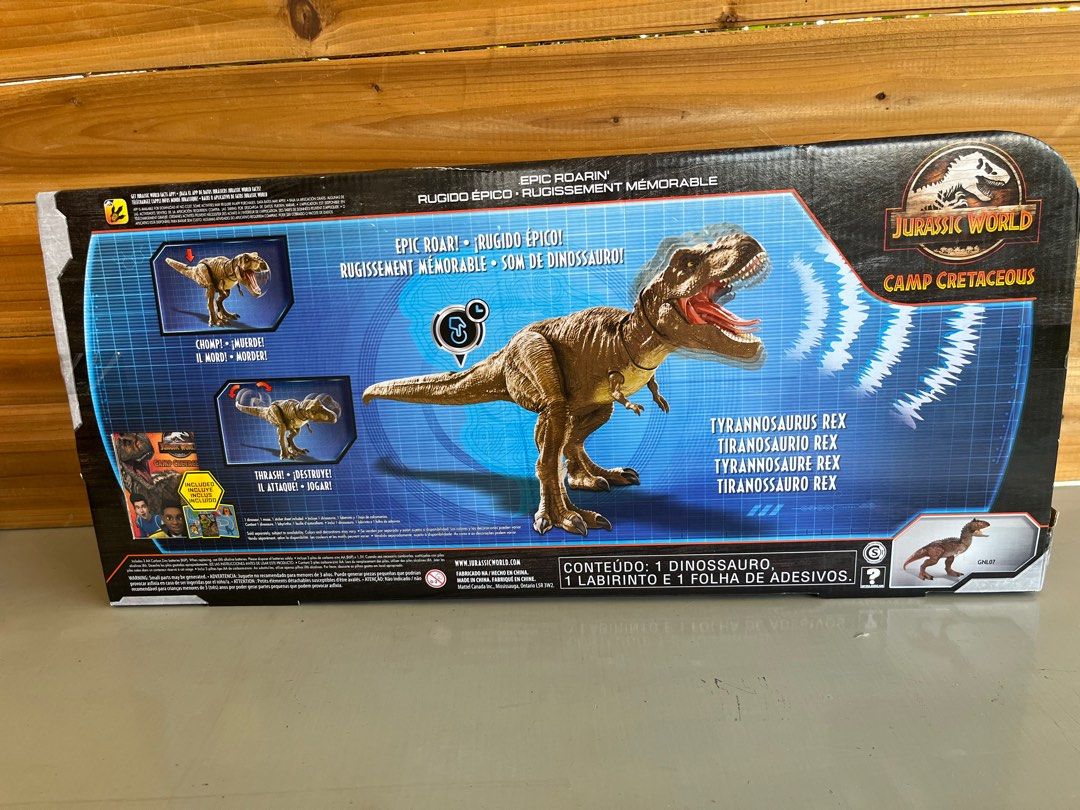 Jurassic World Camp Cretaceous Epic Roarin��� Tyrannosaurus Rex Large