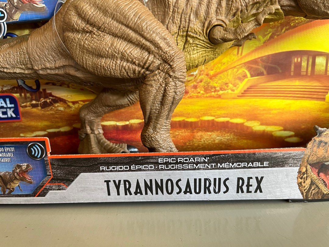 Jurassic World Dinossauro T-rex Rugido Épico - Mattel Gjt60