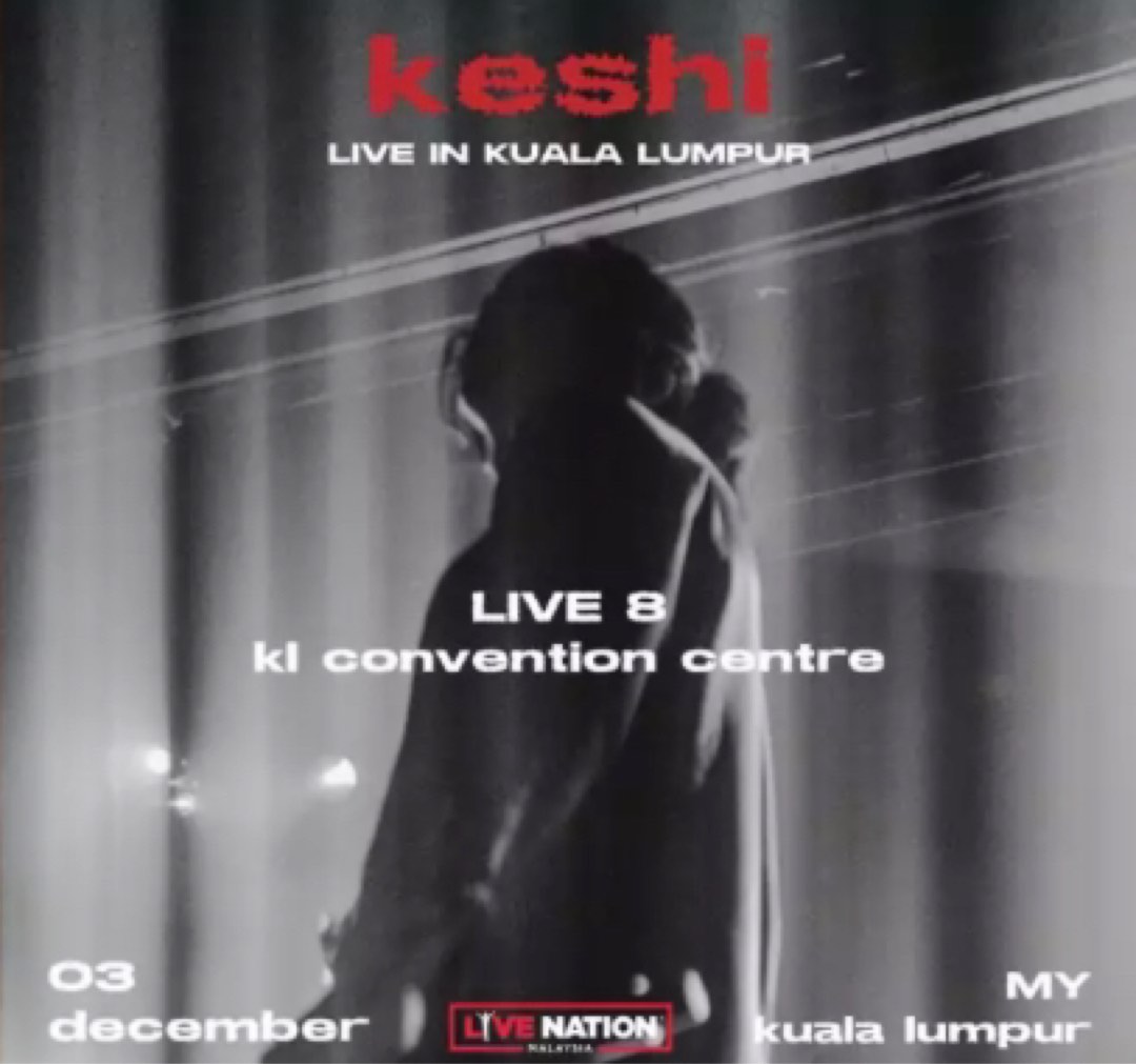 Keshi concert tickets, Tickets & Vouchers, Event Tickets on Carousell