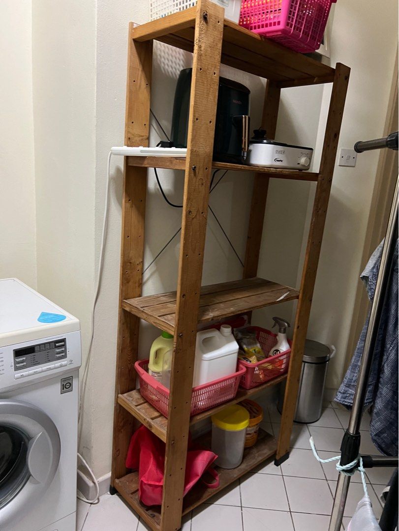 Kitchen/Laundry Area Rack, Furniture & Home Living, Furniture, Shelves ...