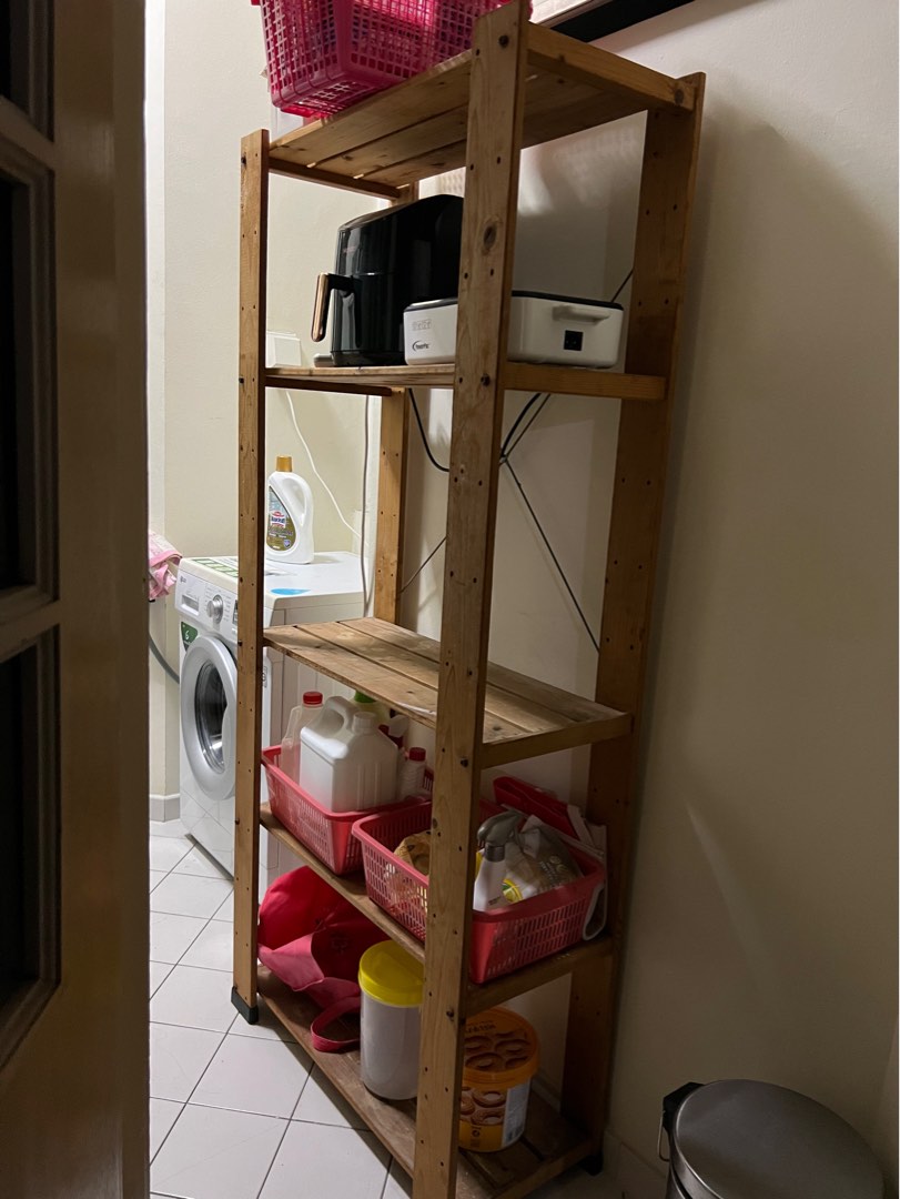 Kitchen/Laundry Area Rack, Furniture & Home Living, Furniture, Shelves ...