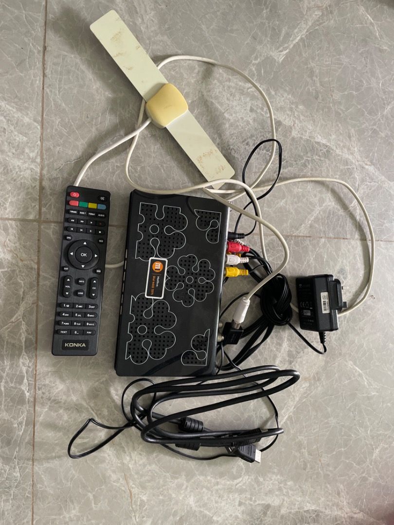 Konka Digital TV HD Set Top Box (DVBT2) KHDT863, TV & Home Appliances