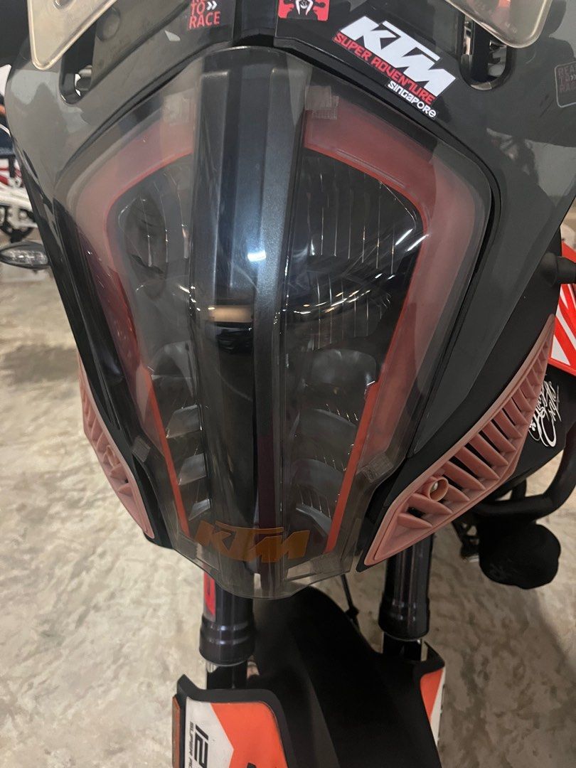KTM 1290 adv headlight protector (2017+), Motorcycles, Motorcycle