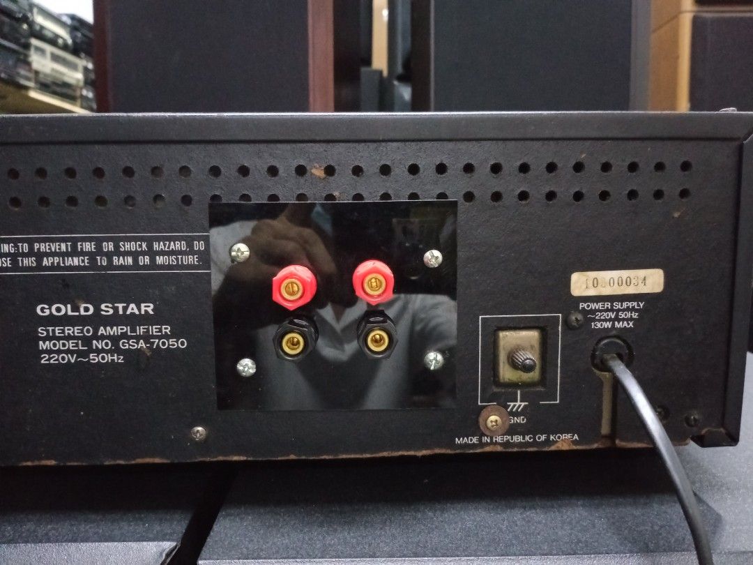 Ku goldstar Vu stereo amp vintage, Audio, Soundbars, Speakers