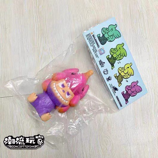 その他 Labubu Elfie how2work unbox t9g zimomo 罕有Labubu Elfie Unbox How2work 已拆袋Zimomo, 興趣及遊戲