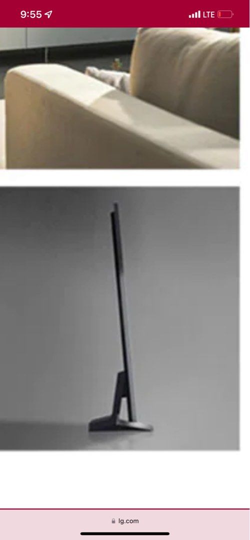 LG gallery range TV stand, TV & Home Appliances, TV & Entertainment, TV