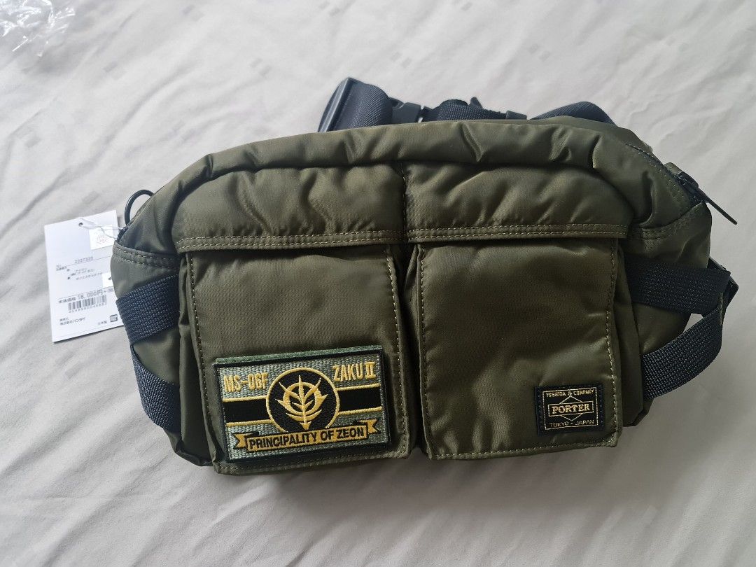 Limited Edition Porter Japan Gundam sling bag