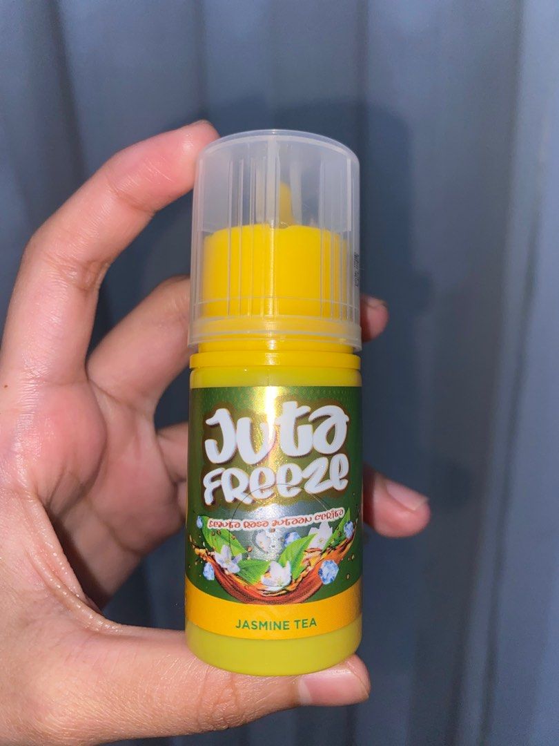 Liquid juta freeze jasmine tea 30ml, Makanan & Minuman, Minuman Tidak