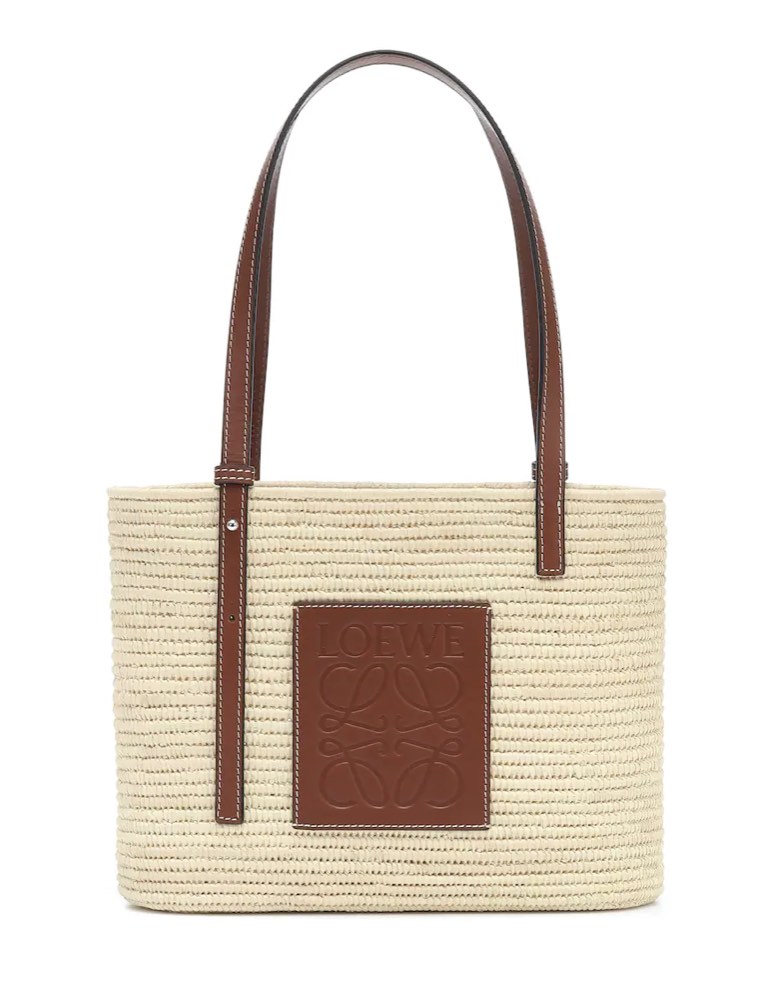 Loewe small square basket bag, Luxury, Bags & Wallets on Carousell