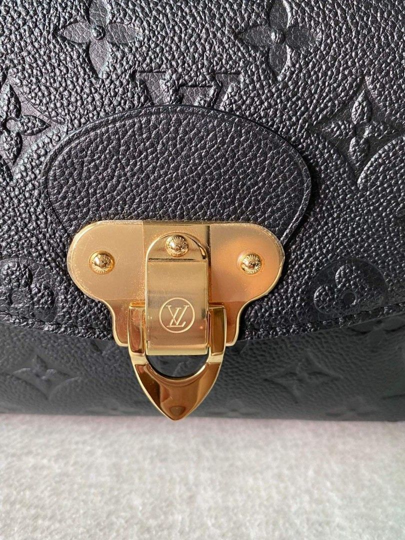 Louis Vuitton Georges BB Black Monogram Empreinte Leather ref