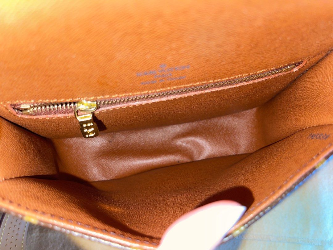 Saint cloud vintage leather crossbody bag Louis Vuitton Brown in Leather -  22535313