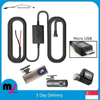 Low Voltage Power Cable for Car Dash Camera for Mojo Car Cam Pro