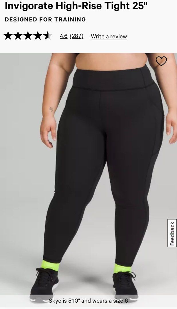 BNWT lululemon Align™ High-Rise Crop 20 Asia Fit (Black, Size M), Women's  Fashion, Activewear on Carousell