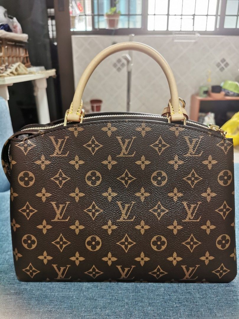 Louis Vuitton Monogram Empreinte CarryAll PM Bag Black LV M46288 in 2023