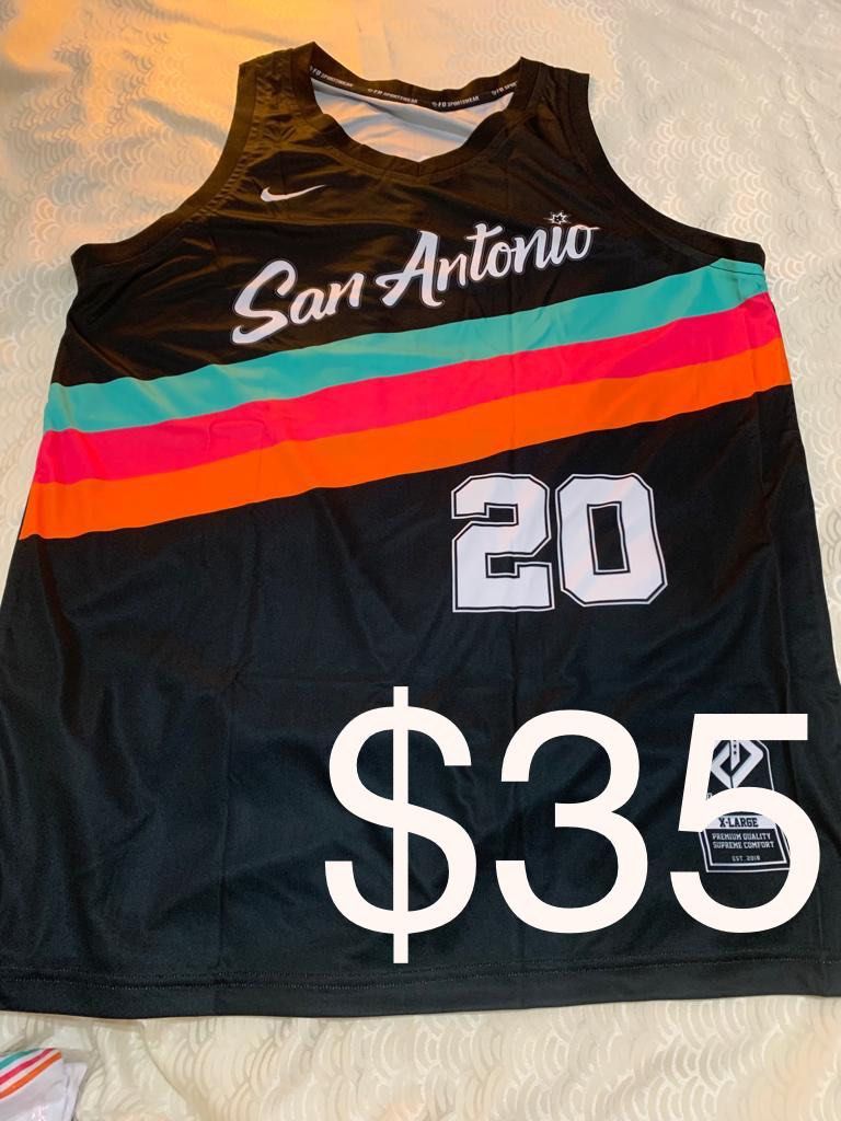 Manu ginobili deals spurs jersey