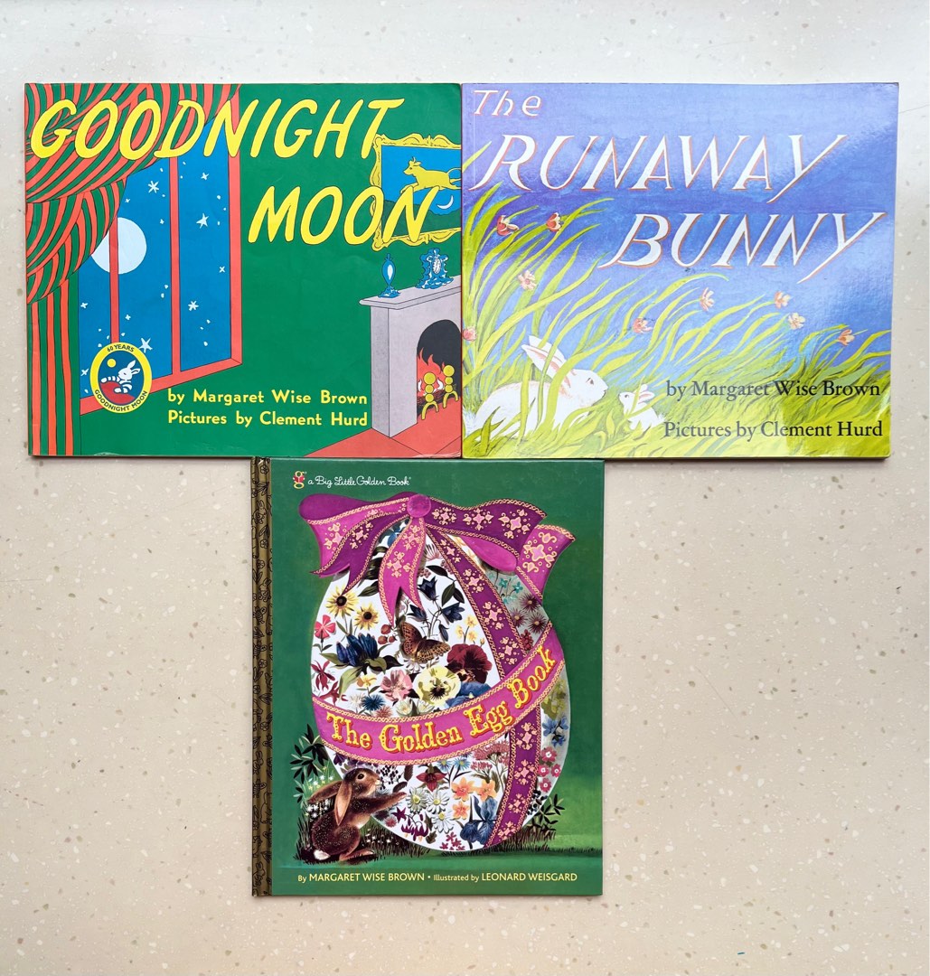 Margaret Wise Brown book set (3 books) (Goodnight Moon, The Runaway ...