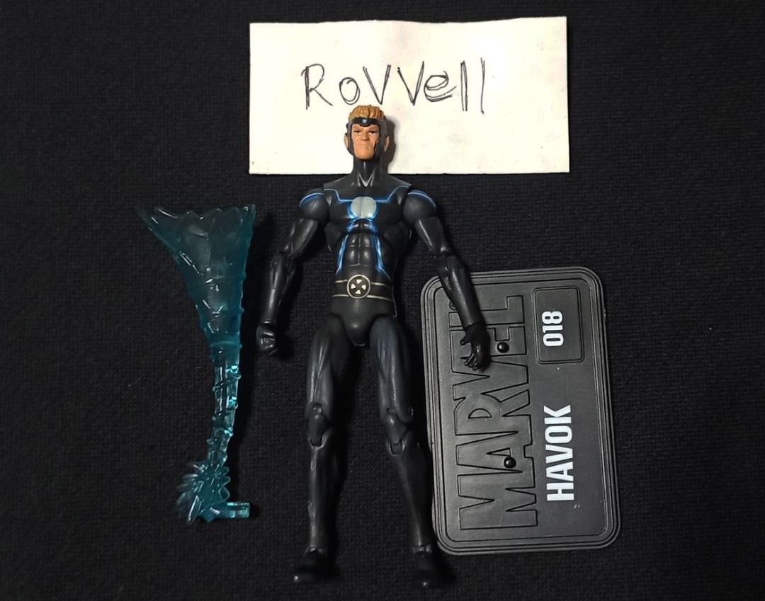 Marvel Universe 3.75" Havok (Category: Figurines & Statues) located in Bulacan. Submitted by rov_vell (Listing ID 1195166130, Image 1). Description: ✅BULACAN LOC✅ 📌3-4 inch size 📌Excellent Condition. AS IS. What you see is what you get. 📌Lalamove, LBC Cop (payment/deposit required) 📌Gcash.