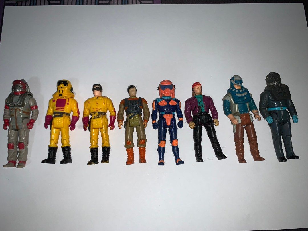 Lot De Figurines M.A.S.K. Kenner - Base Boulder Hill Avec Gloria Baker Et Matt Trakker