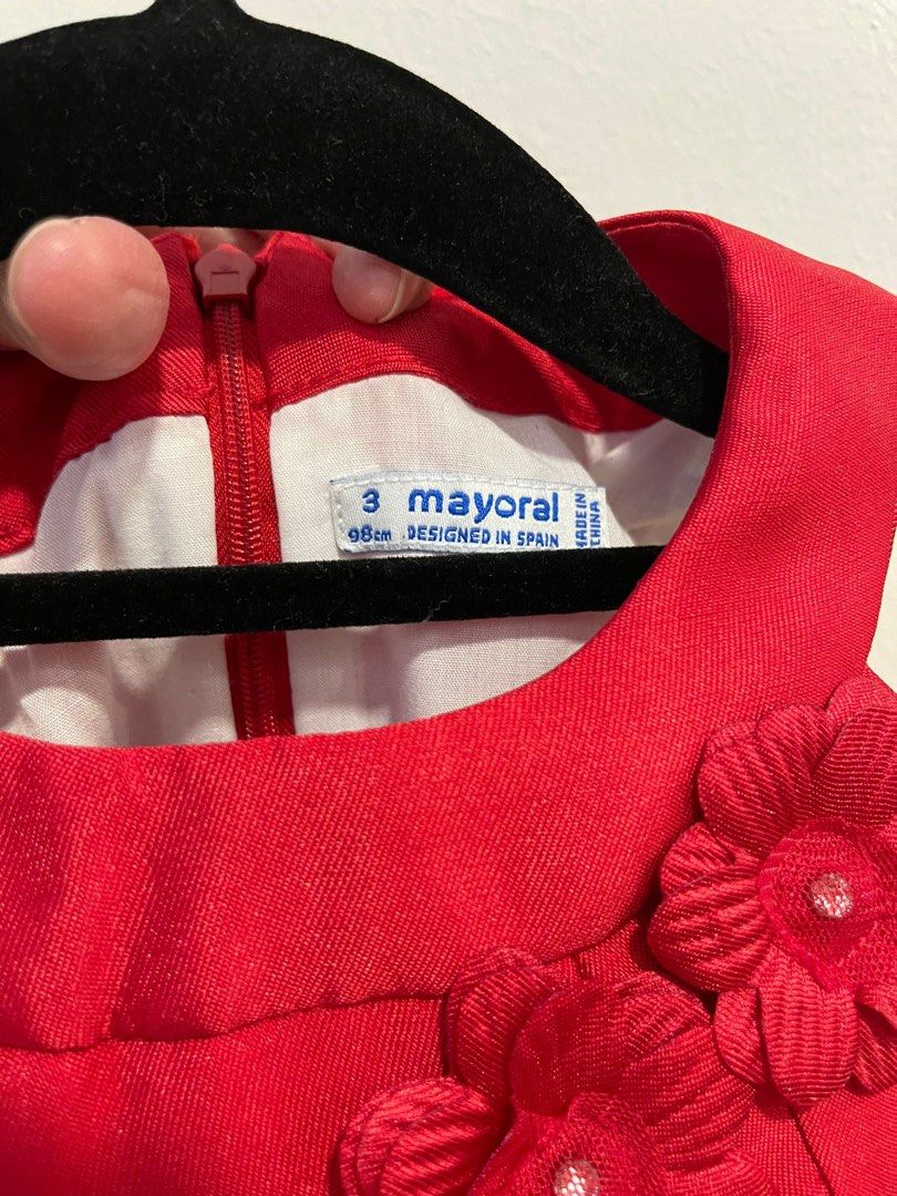 Mayoral red dress shop