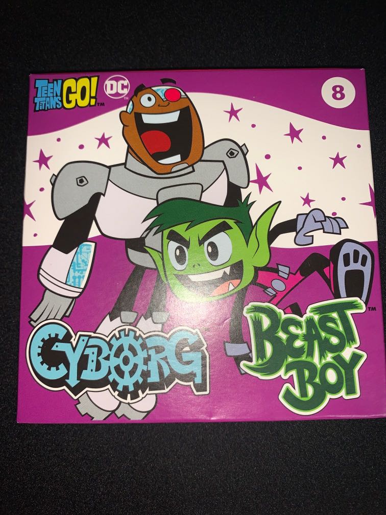 Mcdonald’s Happy Meal Toy Teen Titans Go Colouring Poster, Hobbies ...