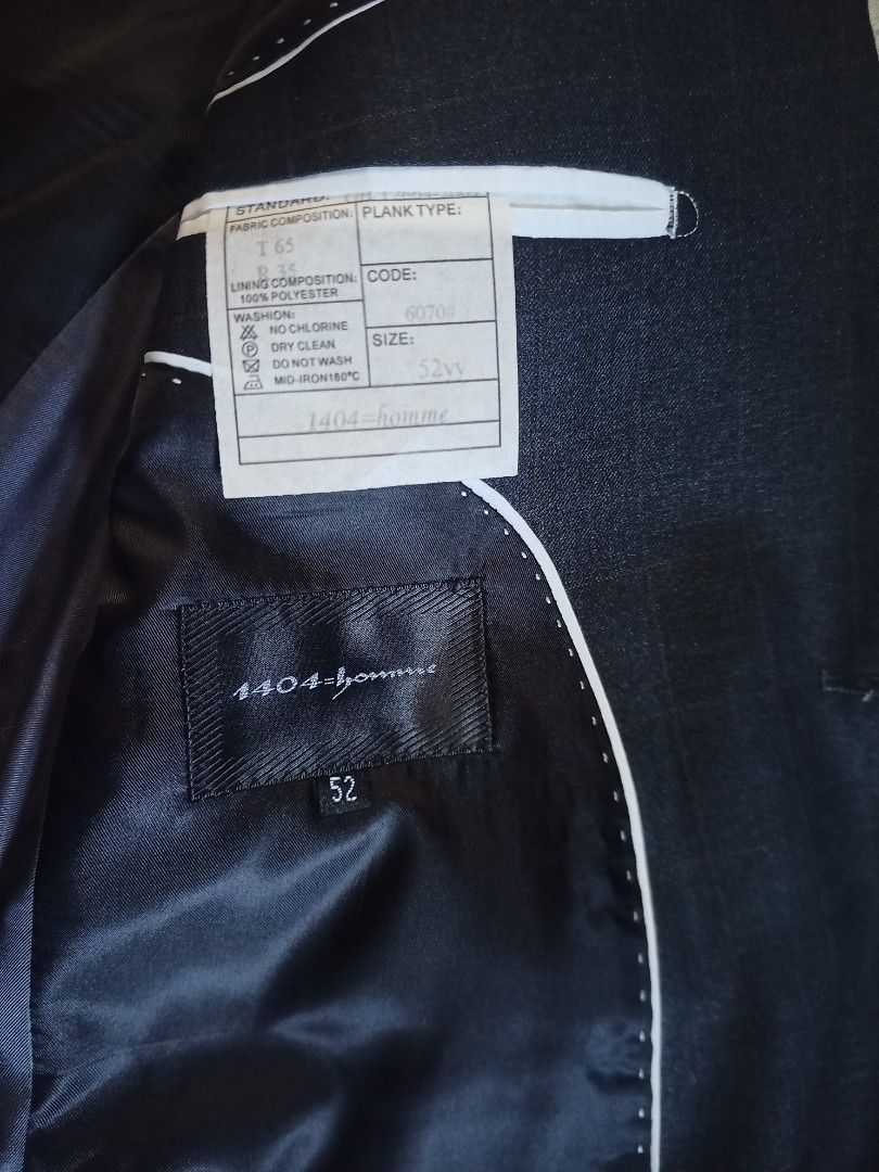 Men's Patterned Suit Coordinates w/ shiny outer shell (1404 Homme), Men ...
