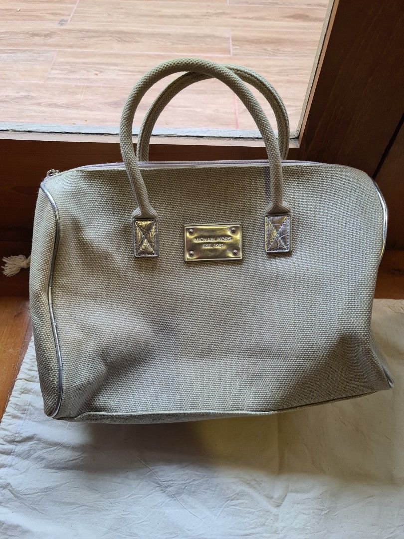 Michael kors discount tweed bag