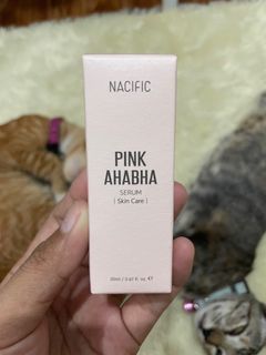 Nacific Pink AHA BHA mini serum ori