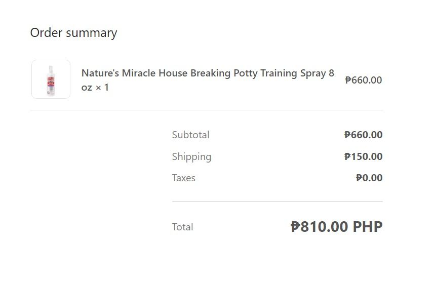 Nature's Miracle House Breaking Potty Training Spray 8 oz, Pet Supplies