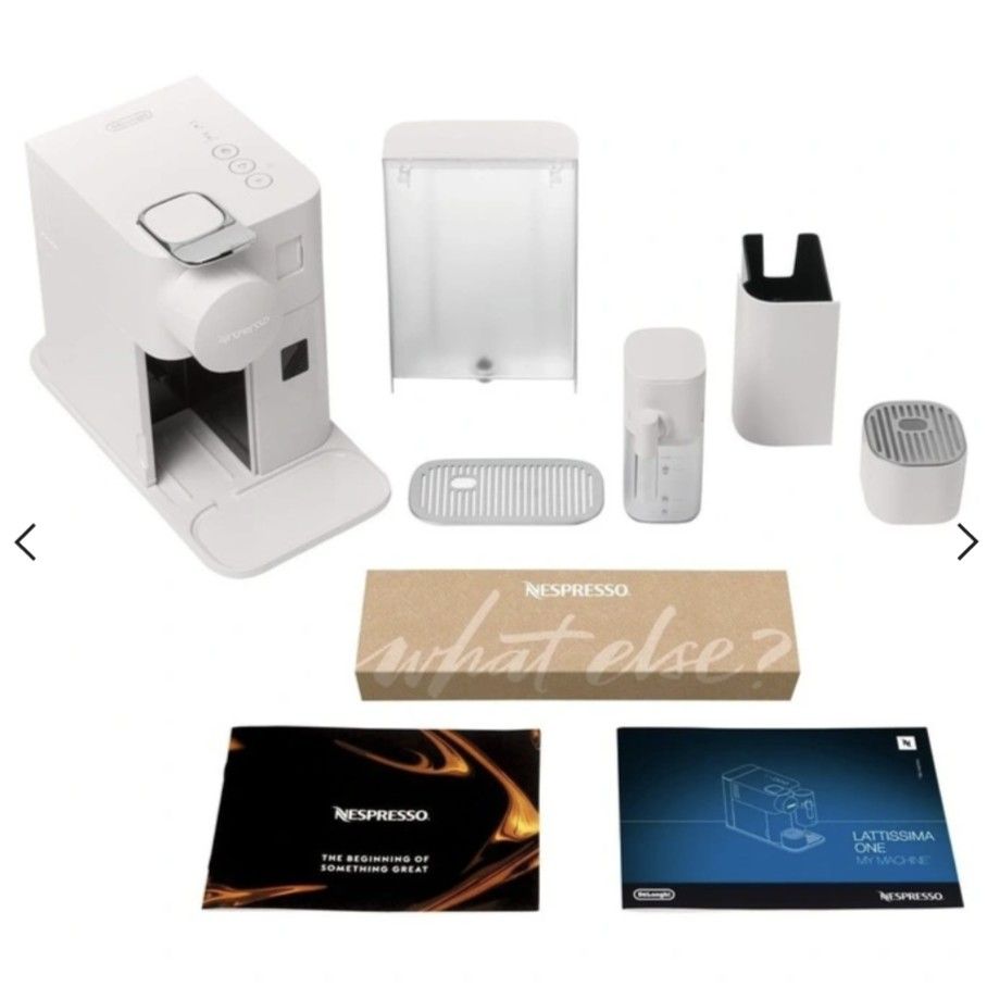 Nespresso Lattissima One Coffee Machine ( espresso latte art cappucino