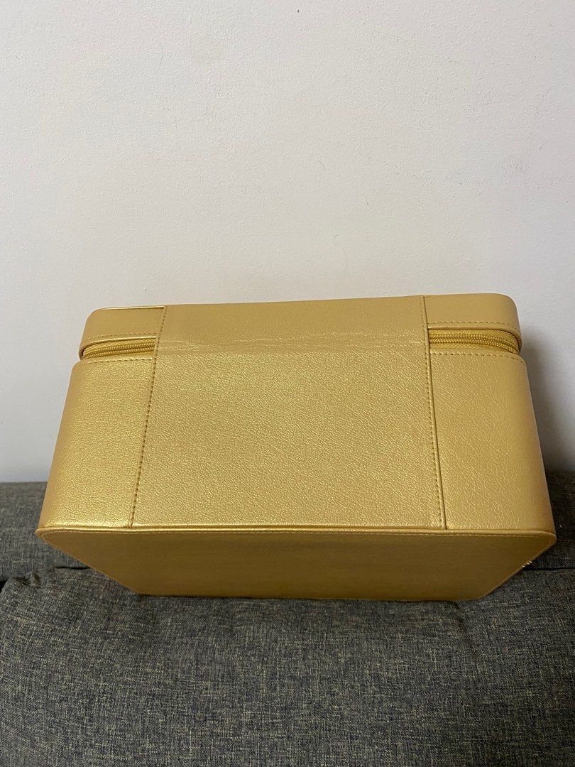 Gold storage bag on sale