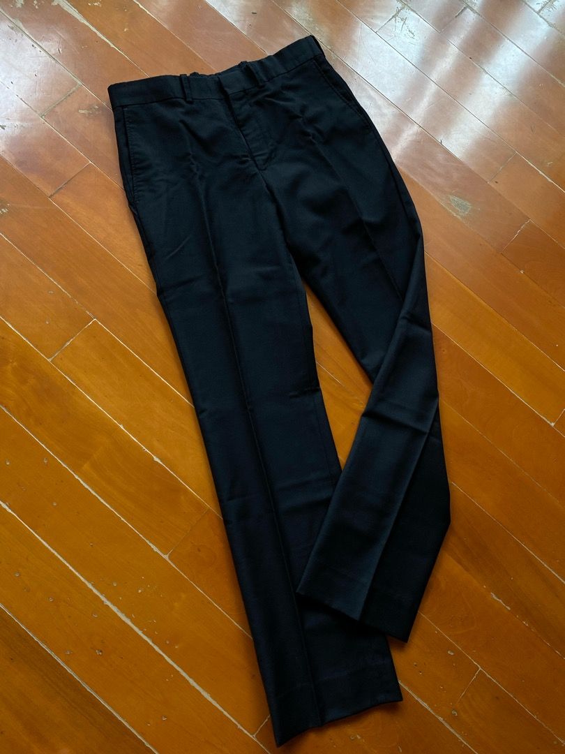 N.Hoolywood Wool Slim Tapered Trousers, 男裝, 褲＆半截裙, 長褲