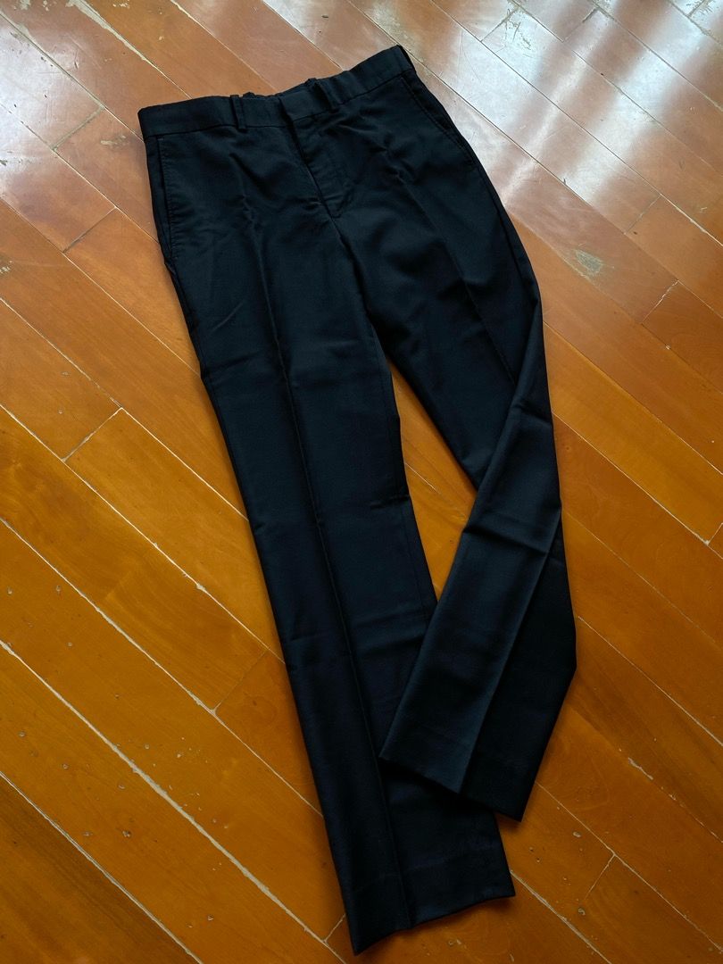 N.Hoolywood Wool Slim Tapered Trousers, 男裝, 褲＆半截裙, 長褲