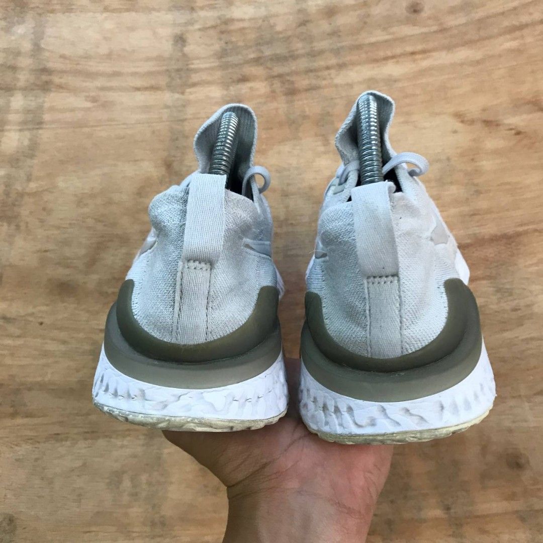 Nike Epic React Flyknit 2 Pure Platinum 8UK Men s Fashion