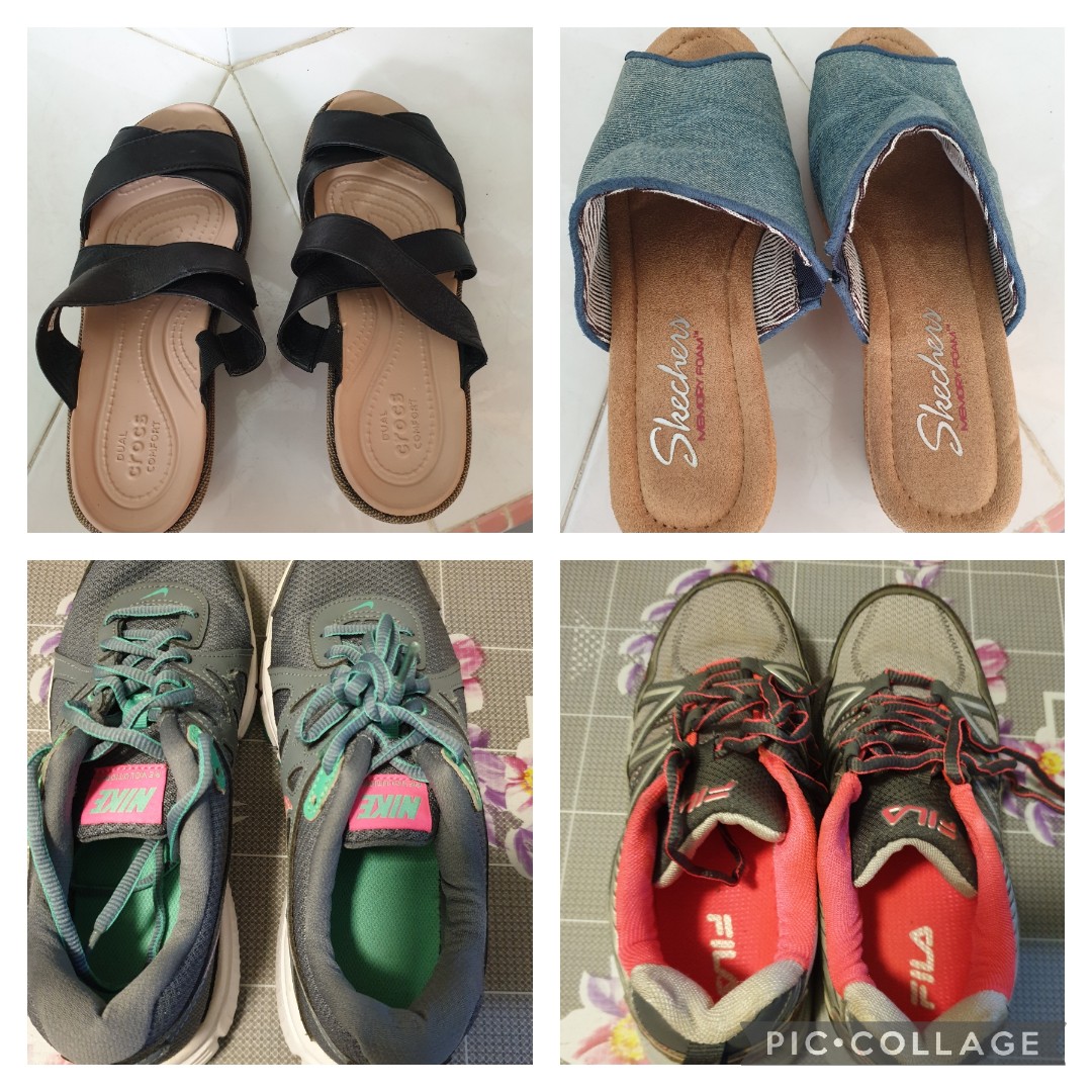 Skecher/Croc/Fila/Nike, Women's Fashion, Footwear, Sneakers on Carousell