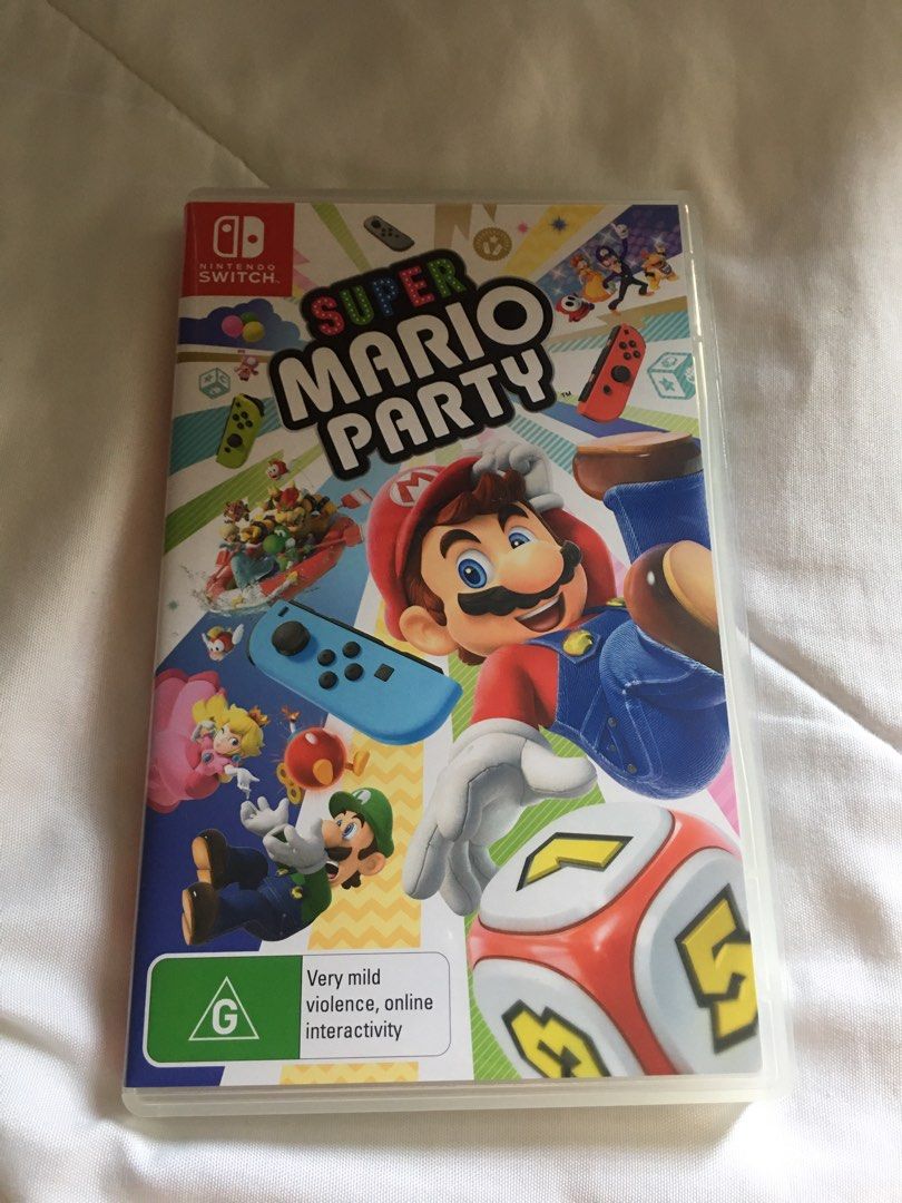 Nintendo switch used games super Mario party Video Gaming Video