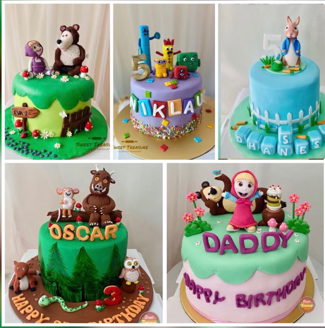 Masha and The Bear Cake -Buy Online at Best Price | Creamone