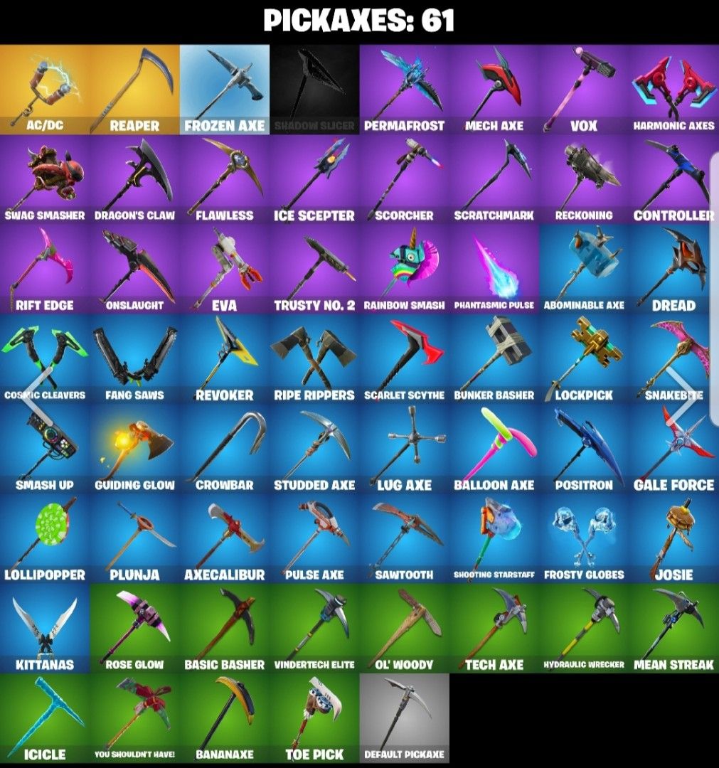 OG Fortnite Black knight Account, Video Gaming, Gaming Accessories
