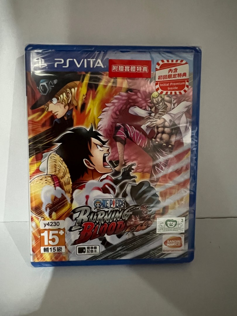 One Piece Burning Blood PS Vita Chi Ver Video Gaming Video