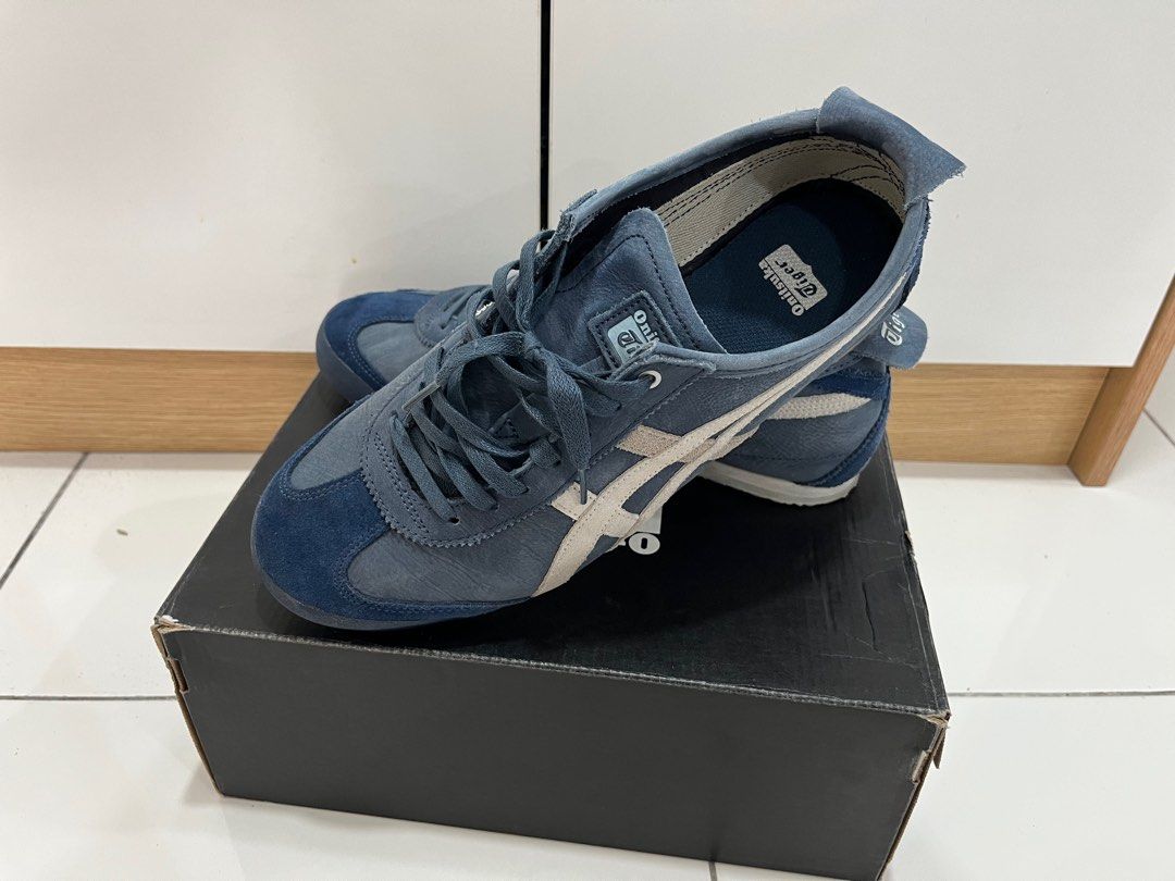 Onitsuka tiger dark blue vaporous grey sale