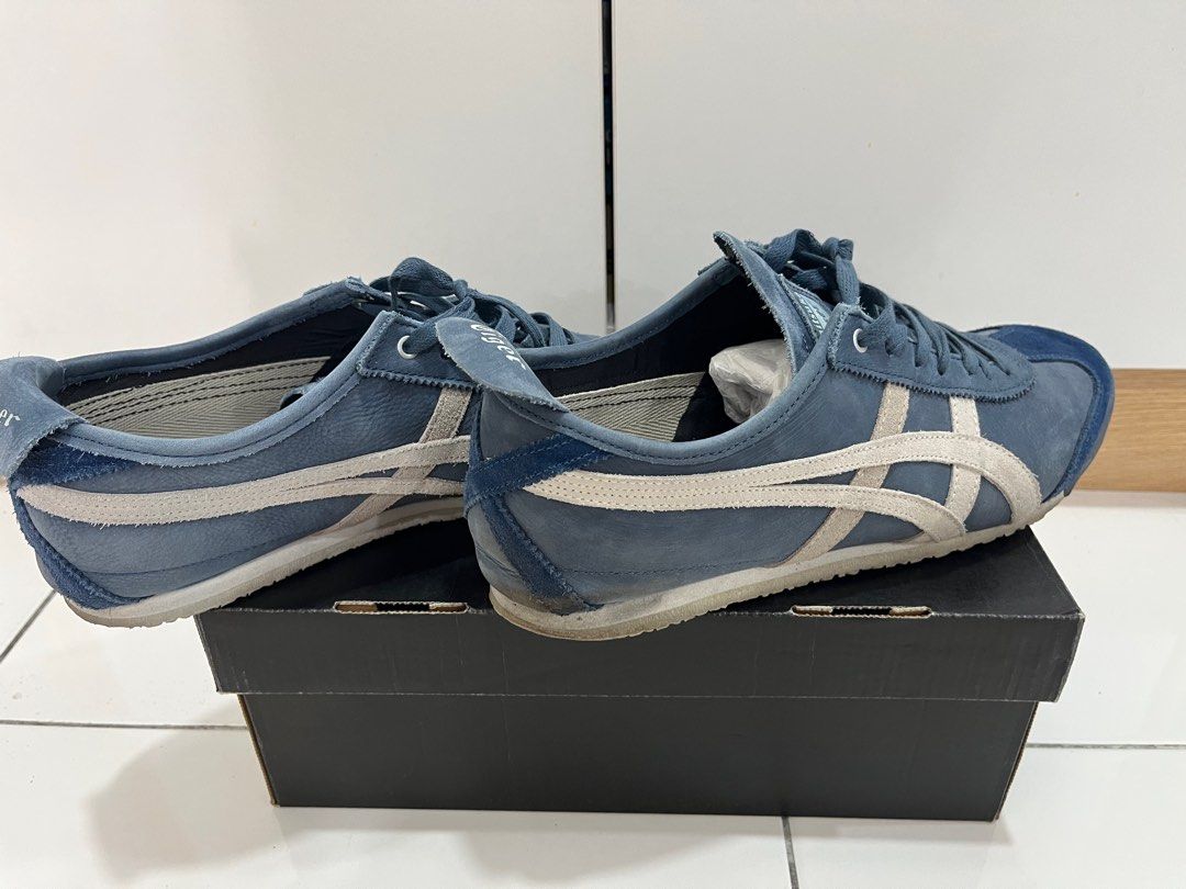 Onitsuka tiger dark blue vaporous grey store