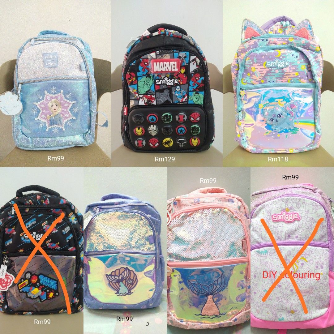 Beg online sekolah smiggle