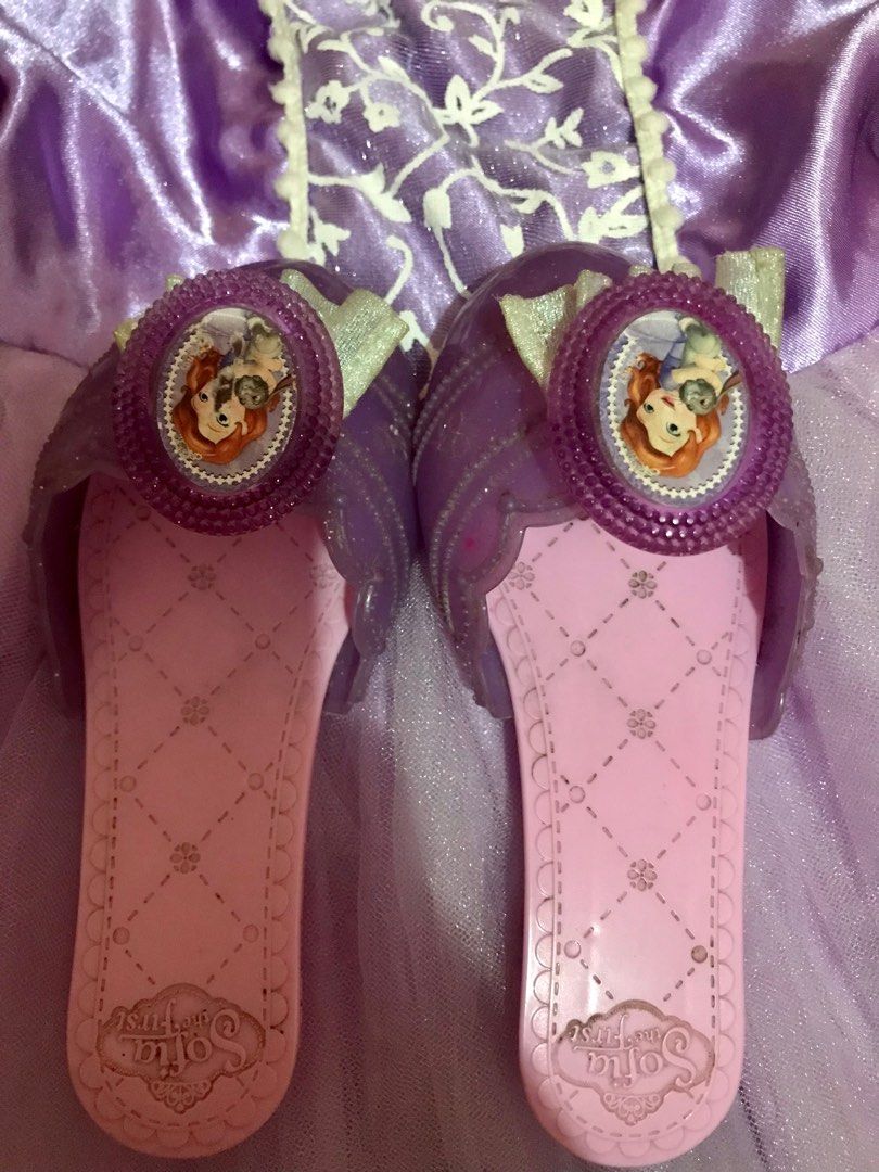 Original Sofia the first dress and sandals set Babies Kids