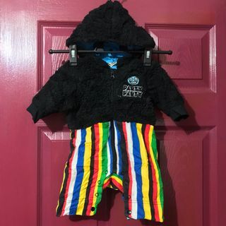 Party Play Hoodie Jumpsuit Unisex