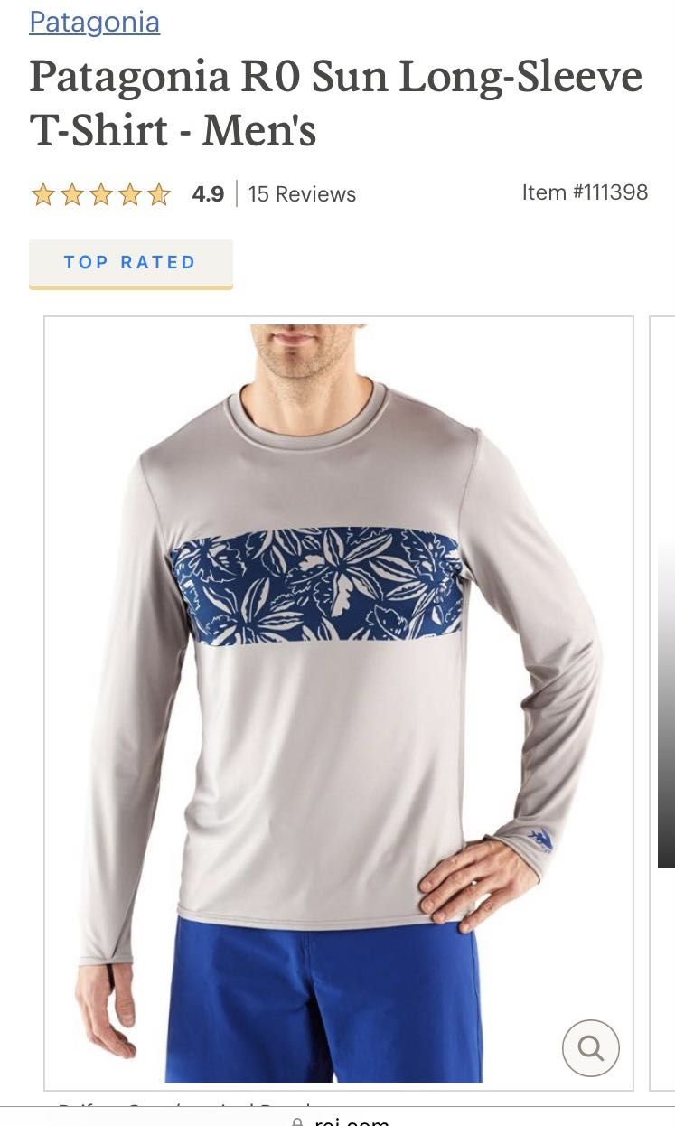 Patagonia R0 Sun Long Sleeve