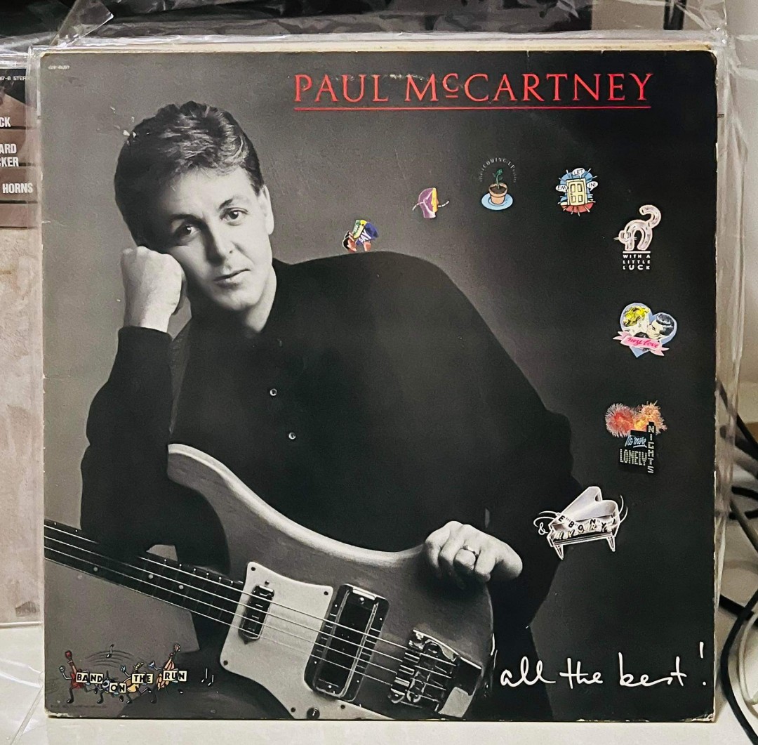 Paul Mccartney | All The Best LP, Vinyl Records, Plaka, Hobbies & Toys ...